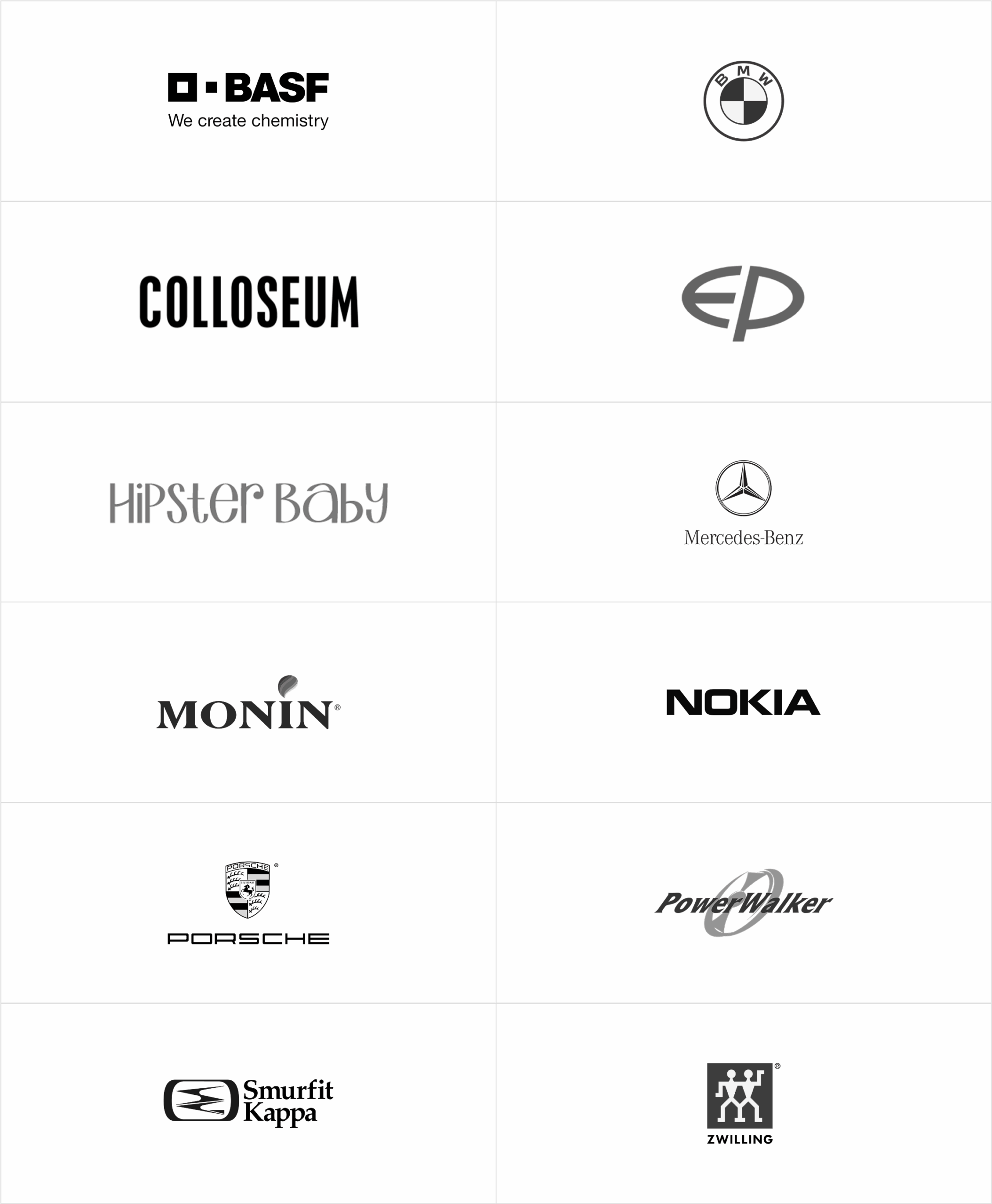 Referenzen Logos